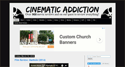 Desktop Screenshot of cinematicaddiction.com